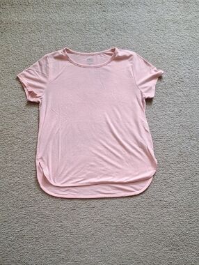 Athletic Works Light Peach Short Sleeve Tee